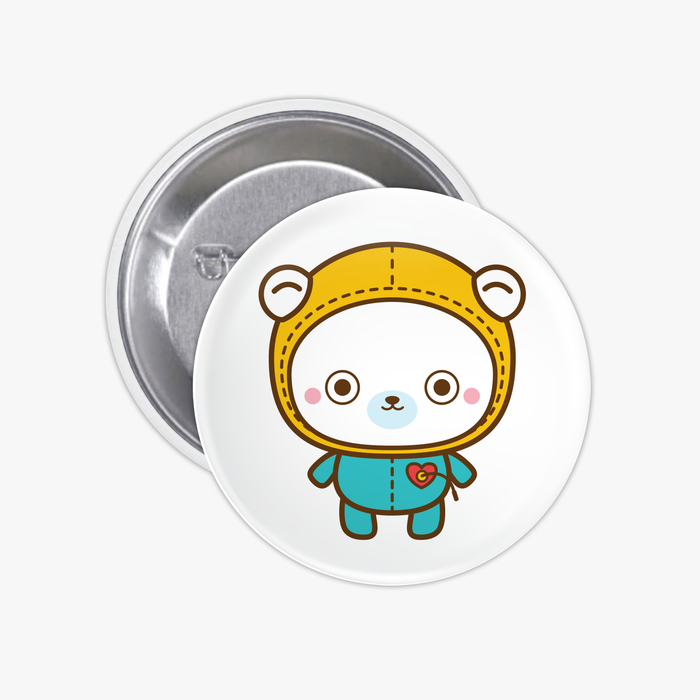Button branco • Beaba