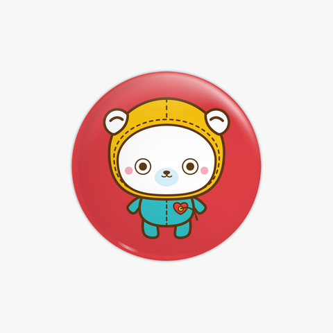 Button vermelho • Beaba