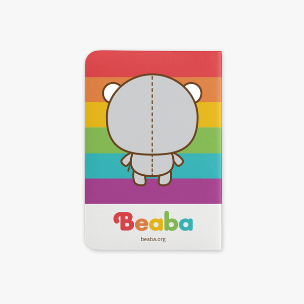Feliz Ano Todo • Caderneta Beaba Rainbow e Cartão Postal