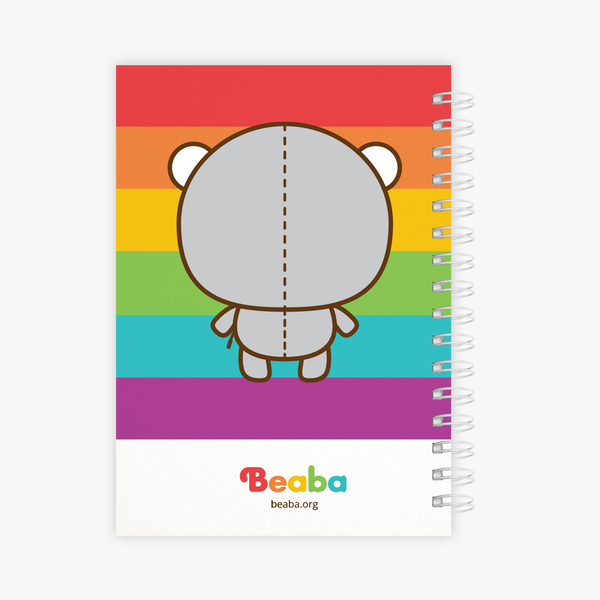 Caderno Beaba Rainbow